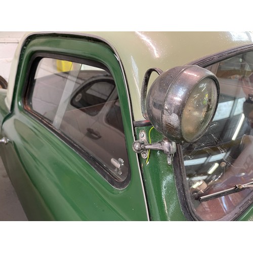 109 - 1959 Opperman Unicar
Registration number 959 GMA
Two-tone green
Bought by a former Opperman employee... 