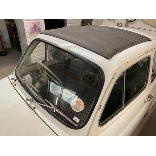 110 - 1972 Fiat 500
Registration number NAN 171K
White, with a sun roof
It was offered to the Eltham Scout... 