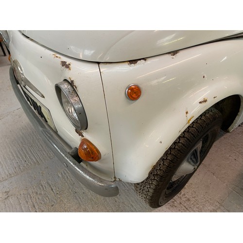 110 - 1972 Fiat 500
Registration number NAN 171K
White, with a sun roof
It was offered to the Eltham Scout... 