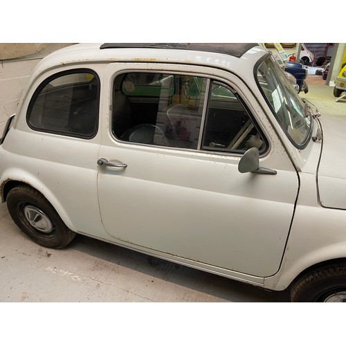 110 - 1972 Fiat 500
Registration number NAN 171K
White, with a sun roof
It was offered to the Eltham Scout... 