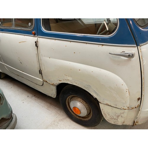 111 - 1961 Fiat Multipla
Being sold without reserve
Registration number OSK 542
Rare right hand drive
Blue... 