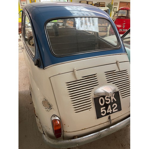 111 - 1961 Fiat Multipla
Being sold without reserve
Registration number OSK 542
Rare right hand drive
Blue... 