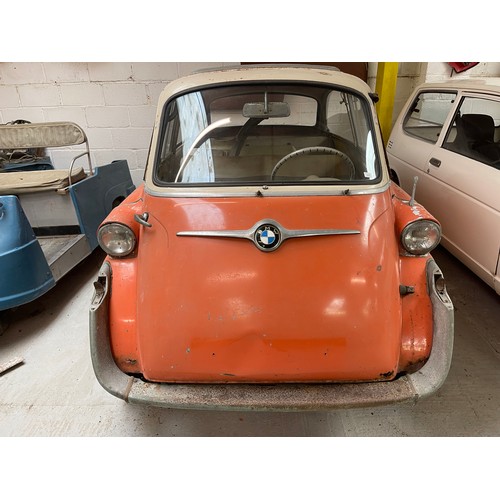 117 - 1958 BMW 600
Being sold without reserve
Unregistered
Cream over orange
Left hand drive
Privately imp... 