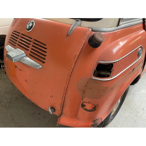 117 - 1958 BMW 600
Being sold without reserve
Unregistered
Cream over orange
Left hand drive
Privately imp... 