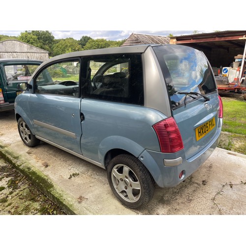 100 - 2005 Microcar MCI
Being sold without reserve
Registration number HX05 FKL
Blue
Alloy wheels
Note: Th... 