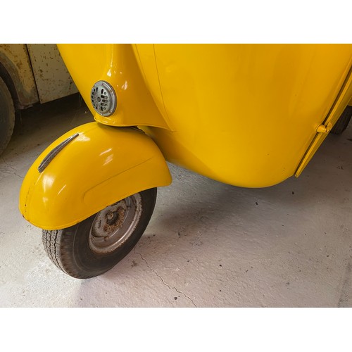 124 - 1972 Vespa Van
Being sold without reserve
Registration number BNL 827K
Yellow
This was used for a nu... 