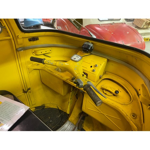 124 - 1972 Vespa Van
Being sold without reserve
Registration number BNL 827K
Yellow
This was used for a nu... 