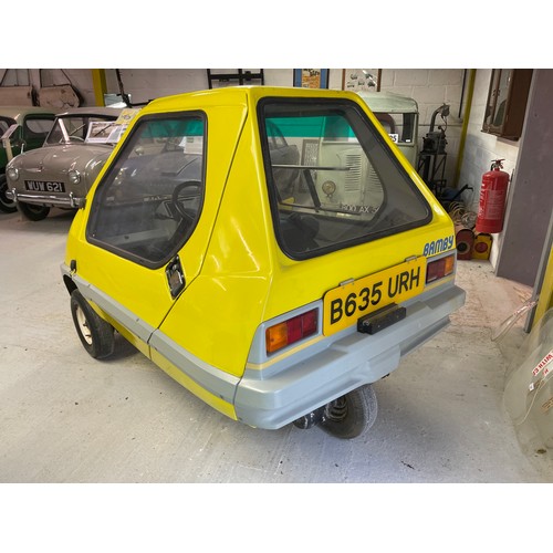 134 - 1984 Bamby
Being sold without reserve
Registration number B635 URH
Yellow
Designed by Alan Evans who... 