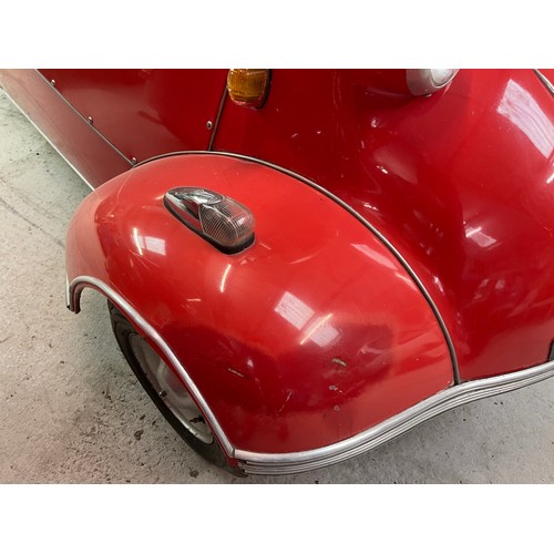 139 - 1960 Messerschmitt KR200
Registration number VTK 951
Red
This KR200 is in original condition, having...