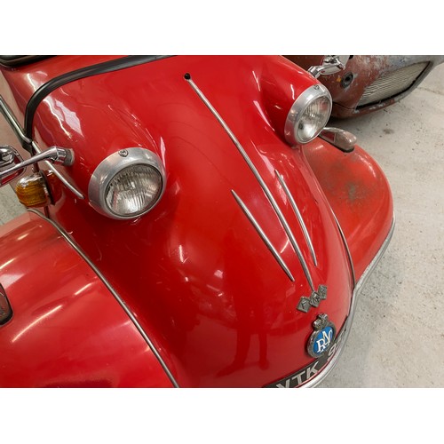 139 - 1960 Messerschmitt KR200
Registration number VTK 951
Red
This KR200 is in original condition, having...