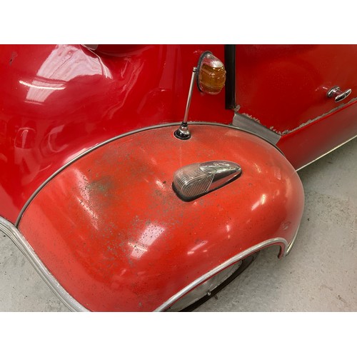 139 - 1960 Messerschmitt KR200
Registration number VTK 951
Red
This KR200 is in original condition, having...