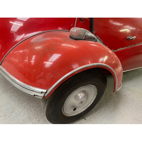 139 - 1960 Messerschmitt KR200
Registration number VTK 951
Red
This KR200 is in original condition, having...