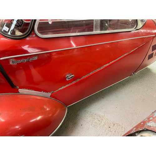 139 - 1960 Messerschmitt KR200
Registration number VTK 951
Red
This KR200 is in original condition, having...