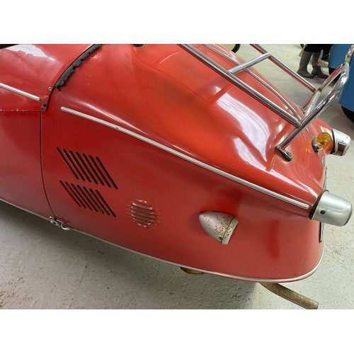 139 - 1960 Messerschmitt KR200
Registration number VTK 951
Red
This KR200 is in original condition, having...