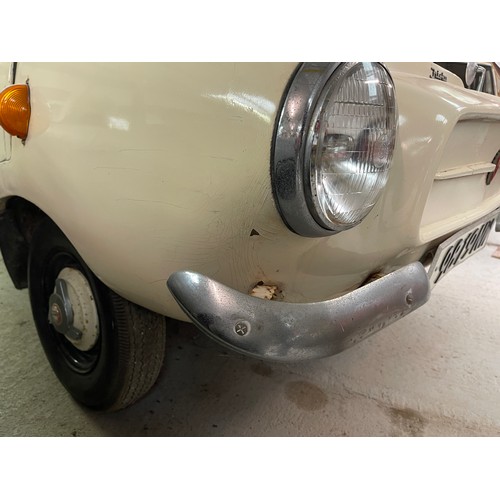 141 - 1959 Frisky Family Three
Registration number 9819 NW
Cream
Following its restoration this car was dr... 