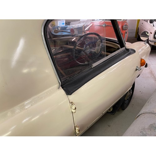 141 - 1959 Frisky Family Three
Registration number 9819 NW
Cream
Following its restoration this car was dr... 