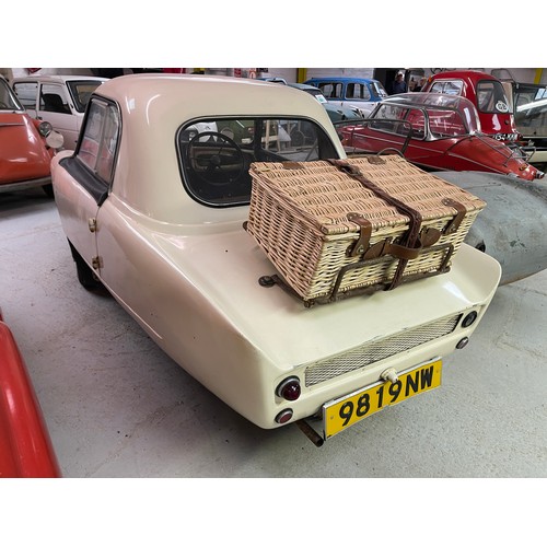 141 - 1959 Frisky Family Three
Registration number 9819 NW
Cream
Following its restoration this car was dr... 