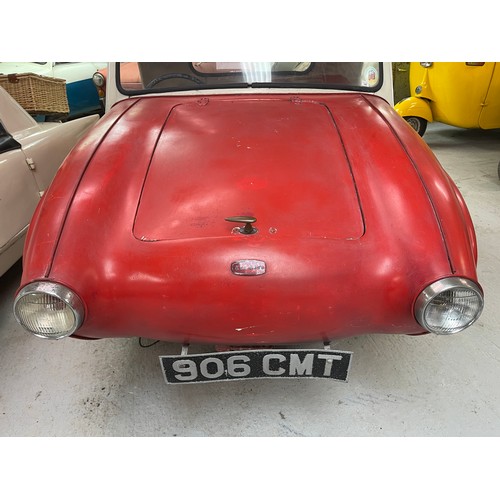 142 - 1954 Allard Clipper
Registration number 906 CMT
Cream over red
Designed by David Gottlieb, the Allar... 