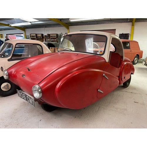 142 - 1954 Allard Clipper
Registration number 906 CMT
Cream over red
Designed by David Gottlieb, the Allar... 