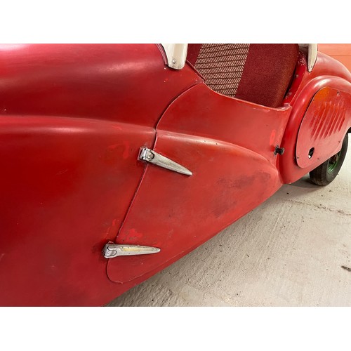 142 - 1954 Allard Clipper
Registration number 906 CMT
Cream over red
Designed by David Gottlieb, the Allar... 