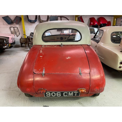 142 - 1954 Allard Clipper
Registration number 906 CMT
Cream over red
Designed by David Gottlieb, the Allar... 