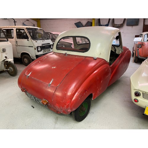 142 - 1954 Allard Clipper
Registration number 906 CMT
Cream over red
Designed by David Gottlieb, the Allar... 