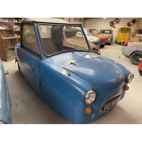 131 - 1966 AC Acedes Mk II
Being sold without reserve
Registration number LPD 806D
Blue
197 cc Villiers en... 