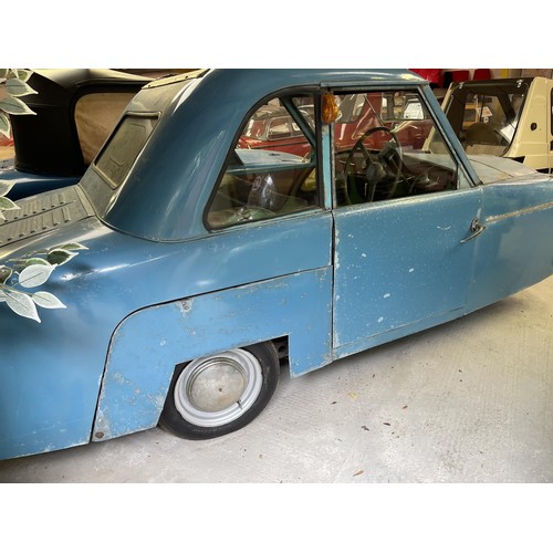 132 - 1955 AC Petite Mk II
Being sold without reserve
Registration number 936 EMP
Blue
346 cc Villiers eng... 