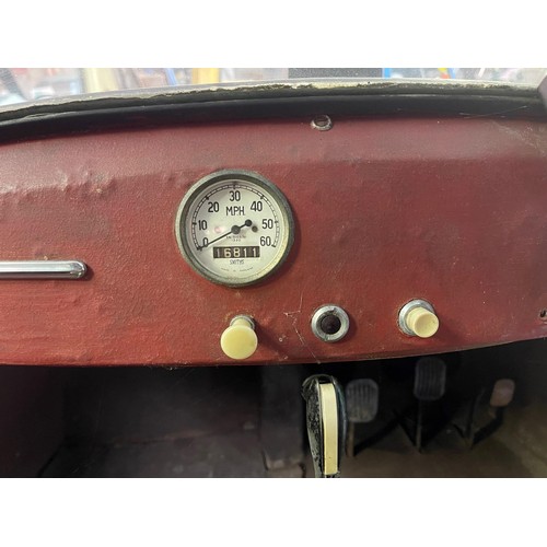 132 - 1955 AC Petite Mk II
Being sold without reserve
Registration number 936 EMP
Blue
346 cc Villiers eng... 