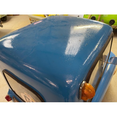 135 - 1965 Peel P50
Registration number 551 TRL
Blue
Manufactured by the Peel Engineering Company on the I... 