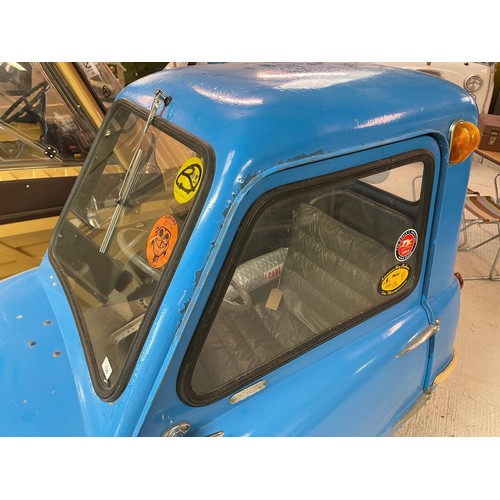 135 - 1965 Peel P50
Registration number 551 TRL
Blue
Manufactured by the Peel Engineering Company on the I... 