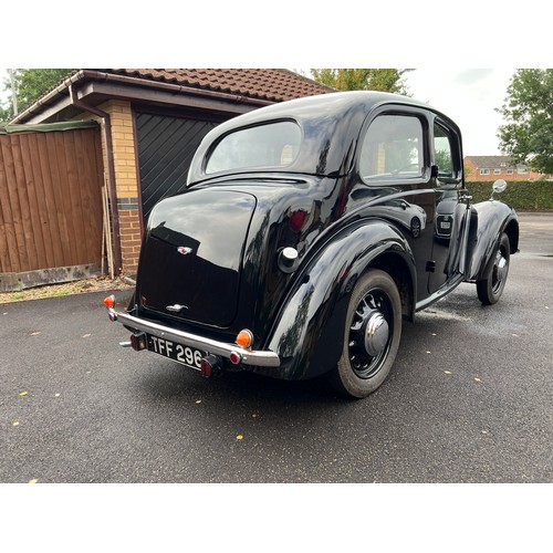 44 - 1939 Morris 8E Saloon
Registration number TFF 296
Black with brown leather interior
Current owner fo... 