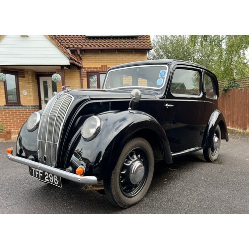 44 - 1939 Morris 8E Saloon
Registration number TFF 296
Black with brown leather interior
Current owner fo... 