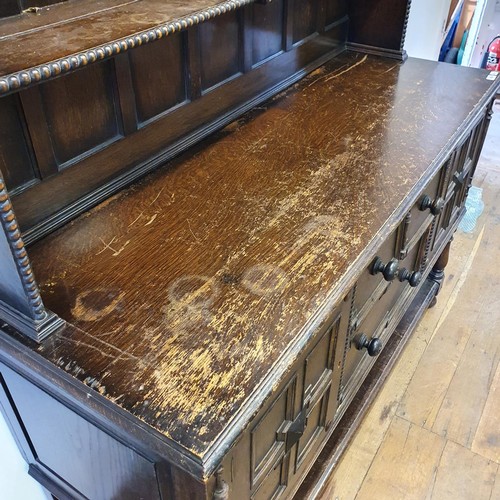 576 - An oak dresser, 52 cm wide