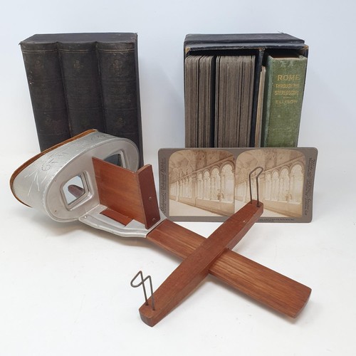 316 - A Stereoscope viewer, and a set of slides, Rome (2)