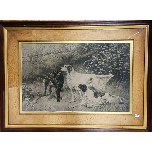 229 - A 19th century print, Steady, and its pair, Drop, 52 x 78 cm, in oak frames