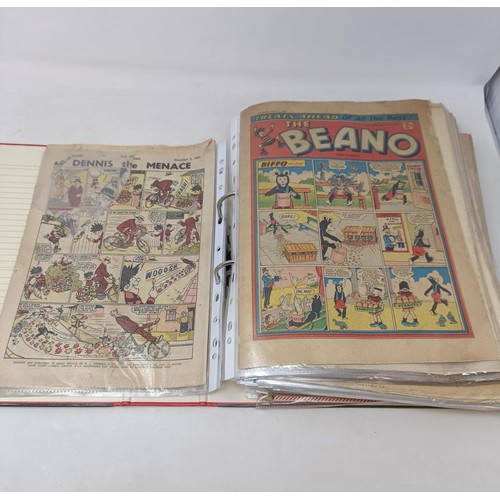 9 - Assorted Beano, Dandy and other comics, mostly 1950s (box)