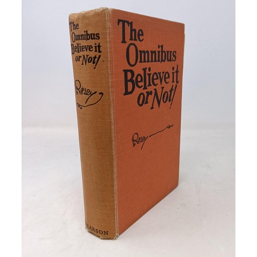 12 - Ripleys, Believe it or Not !, published C Arthur Pearson, signed and inscribed by the author and dat... 