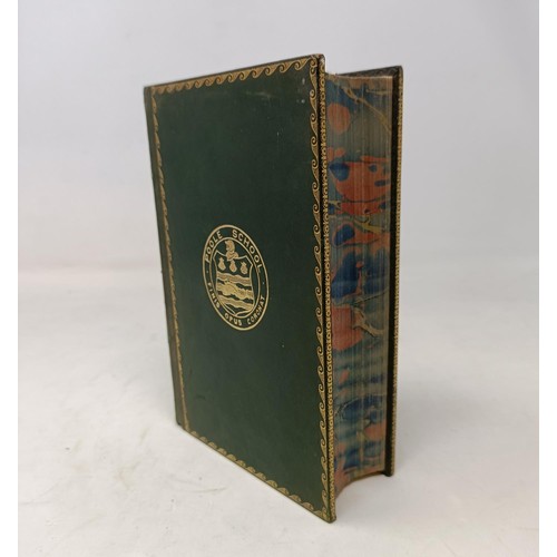 15 - Johns (Rev C A), Flowers Of The Field, published London 1905, and assorted leather bindings (box)