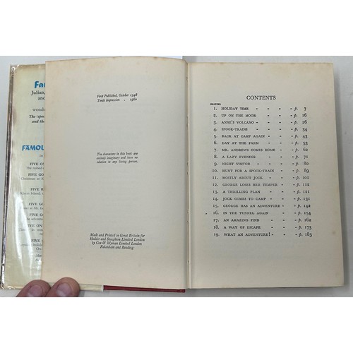 61 - Blyton (Enid), Five Go Off To Camp, Five On Kirran Island Again, Five Go Off In A Caravan, (2), Five... 