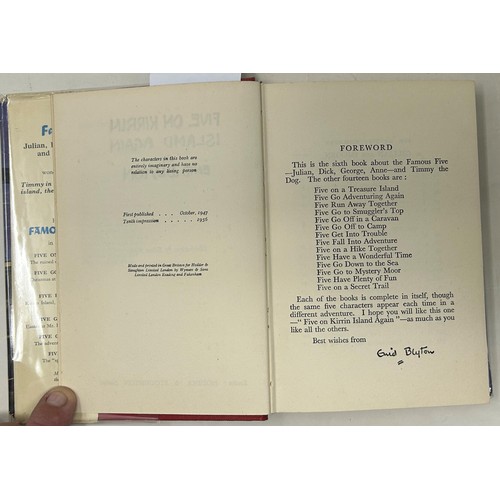 61 - Blyton (Enid), Five Go Off To Camp, Five On Kirran Island Again, Five Go Off In A Caravan, (2), Five... 