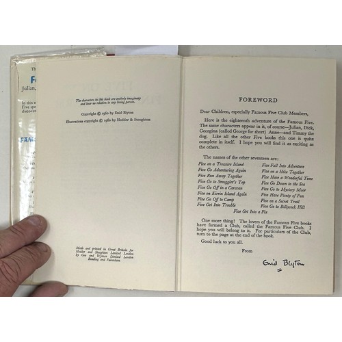 65 - Blyton (Enid), Five Are Together Again, Five Have A Mystery To Solve, Five Go To Demons Rocks, Five ... 