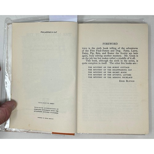 69 - Blyton (Enid), Five Get Into Trouble, The Mystery Of Tally-Ho Cottage, The Mystery Of The Strange Bu... 