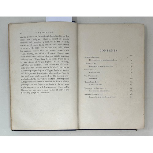 70 - Kipling (Rudyard), The Jungle Book, first edition, published Macmillan and Co, 1894