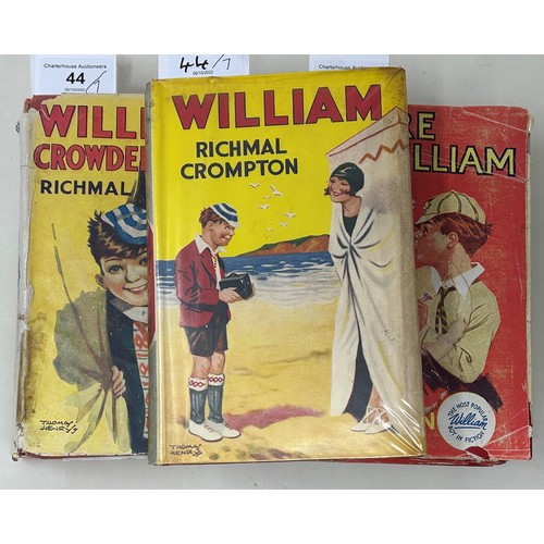 44 - Crompton (Richmal), More William, William's Crowded Hours, Sweet William, William The Pirate, Willia... 