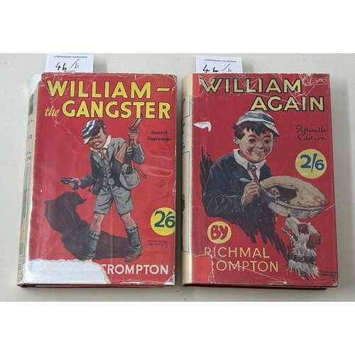 46 - Crompton (Richmal), William Does His Bit, More William, William And Tramp, William In Trouble, Willi... 