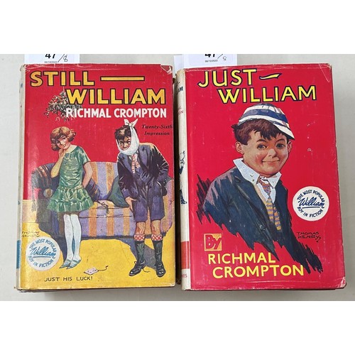 47 - Crompton (Richmal), Just William, William, Still William, William Again, William The Bad, Sweet Will... 