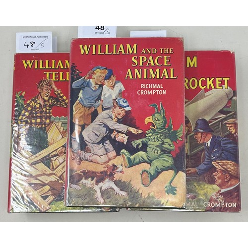 48 - Crompton (Richmal), William And The Space Animal, William And The Moon Rocket, William's Television ... 