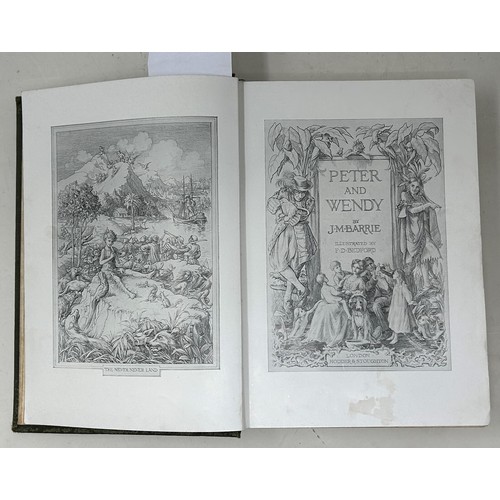 58 - Barrie (J M), Peter And Wendy, first edition, green cloth and gilt binding