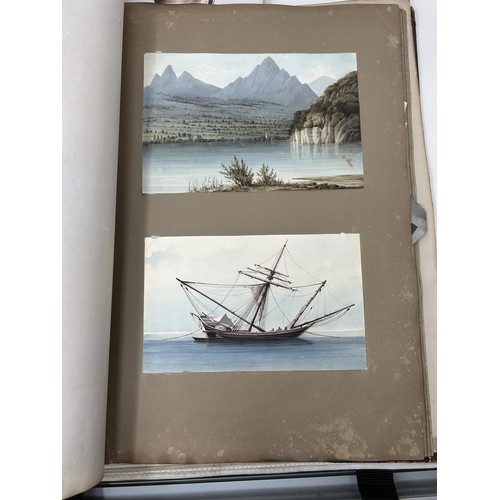 77 - A good Victorian scrapbook, to include sketches and prints